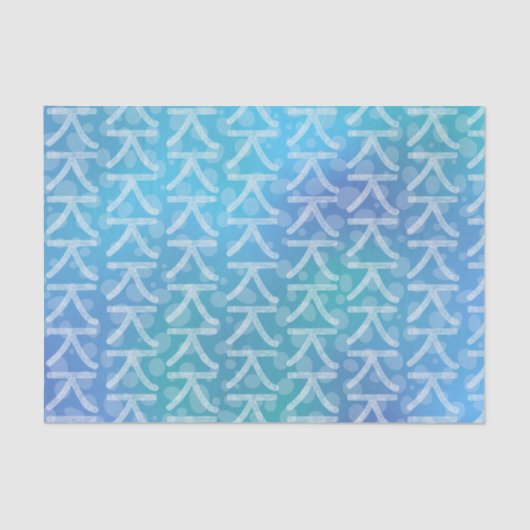 Korean Hangul Letter Jei Seidenpapier (Vorderseite)