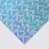 Korean Hangul Letter Jei Seidenpapier (Ausschnitt)