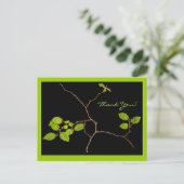 Korean Hornbeam bonsai vielen Dank Postkarte (Stehend Vorderseite)