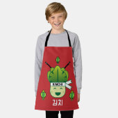 Korean Kimich Healthy Cabbage Food Probiotics Apr Schürze (Getragen)