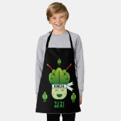 Korean Kimich Healthy Cabbage Food Probiotics Apr Schürze (Getragen)