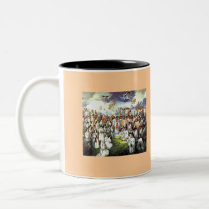 Korean* Martyrs Schale   한국어순교자컵 Zweifarbige Tasse