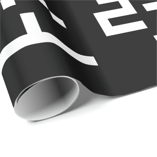 Korean Newb 쪼 렙 Jjoleb | Hangul Language Wrapping  Geschenkpapier (Rolleneckpunkt)