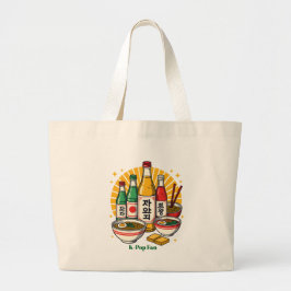 Korean Pop Culture Chest Print Printed Backpack Du Jumbo Stoffbeutel