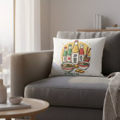 Korean Pop Culture Chest Print Printed Backpack Du Quadratischer Aufkleber