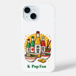Korean Pop Culture Chest Print Printed Backpack Po Case-Mate iPhone Hülle