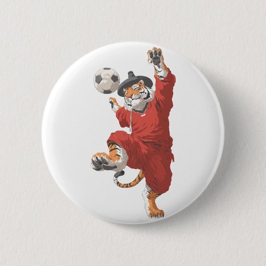 Korean Tiger Striker in Gat Button (Vorderseite)