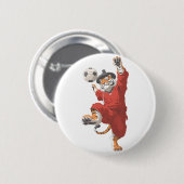 Korean Tiger Striker in Gat Button (Vorne & Hinten)