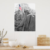 Korean War Memorial Poster (Küche)
