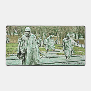 Korean War Veterans Memorial Schreibtischunterlage