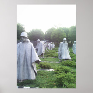 Korean War Veterans Memorial Serie Eins Poster