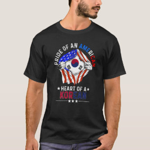 Koreanisch Amerikanisch Amerika Stolz Ausland Südk T-Shirt