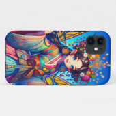 Koreanisch Fairy Case-Mate iPhone Hülle (Rückseite (Horizontal))