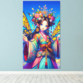 Koreanisch Fairy Leinwanddruck (Insitu (Holzboden))