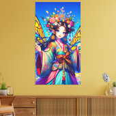 Koreanisch Fairy Leinwanddruck (Insitu (Wohnzimmer))