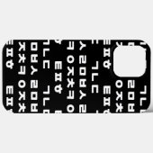Koreanisch | Hangul Alphabet Case-Mate iPhone Case (Rückseite (Horizontal))