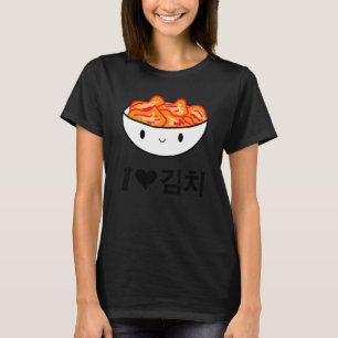 Koreanisch I Liebe Kimchi für Kpop oder Kdrama Fan T-Shirt