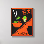 Koreanisch Kimchi Kitchen Art Leinwanddruck (Vorderseite)