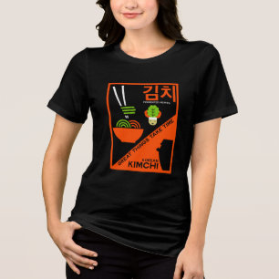 Koreanisch Kimchi Kitchen Art Tri-Blend Shirt