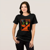 Koreanisch Kimchi Kitchen Art Tri-Blend Shirt (Vorderseite voll)