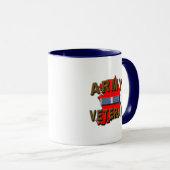 Koreanisch+Kriegsveteran-Service-Band, ARMEE Tasse (VorderseiteRechts)
