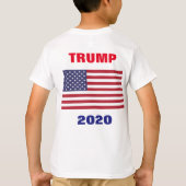 KOREANISCHE AMERIKANER FÜR TRUMP! T-Shirt (Rückseite)