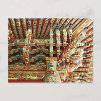 Koreanische Architektur Postkarte