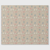 Koreanische Blumenkunst Geschenkpapier (Flach)