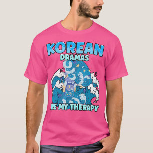 Koreanische Dramen sind meine Therapie K-Drama K-P T-Shirt