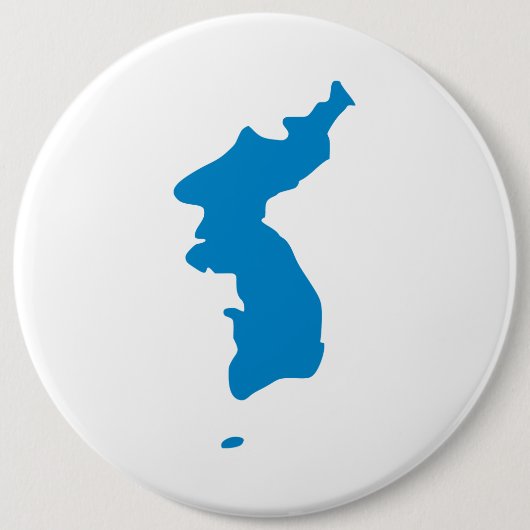Koreanische Einheitenflagge Button (Vorderseite)