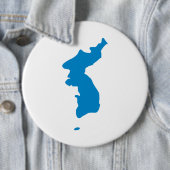 Koreanische Einheitenflagge Button (Beispiel)