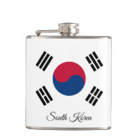 Koreanische Flagge / Südkorea reisen / Sportfans