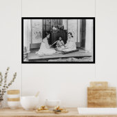 Koreanische Frauenmoräne 1910 Poster (Küche)