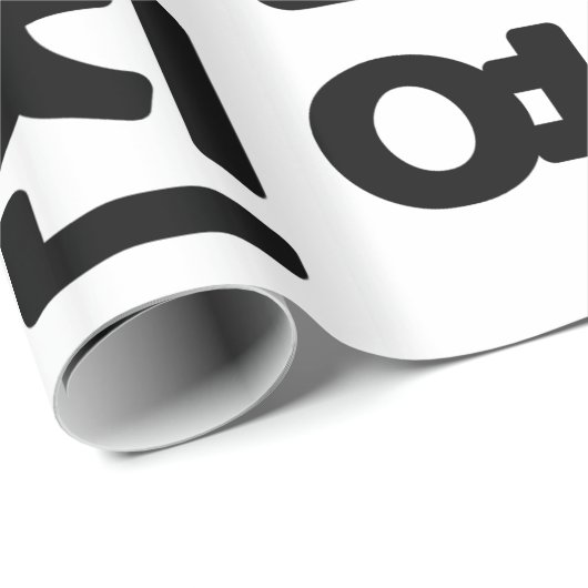 Koreanische Freundin 여 친 Yeochin | Hangul Language Geschenkpapier (Rolleneckpunkt)