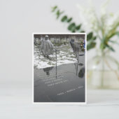 koreanische Gedenkgrenze Postkarte (Stehend Vorderseite)