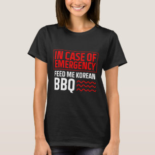 Koreanische Grillen - koreanischer Lebensmittelfan T-Shirt