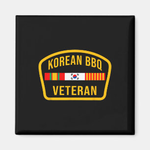Koreanische Grillen Veteran Funny Food Lover Gym C Magnet