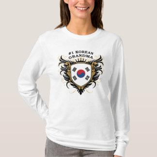 Koreanische Großmutter der Nr.-eine T-Shirt