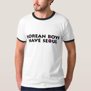 Koreanische Jungen haben Seoul T-Shirt