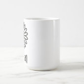 Koreanische kalligraphische Kunst" Kaffeetasse (Mittel)