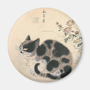 Koreanische Katzen-Grafik Magnet