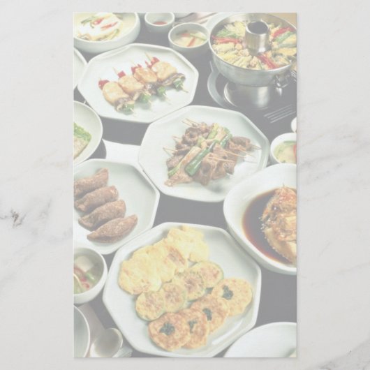 koreanische Küche Briefpapier (Vorderseite)