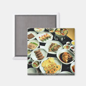 koreanische Küche Magnet (Vorderseite/Rückseite)