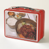 Koreanische Küche Metall Brotdose (Rückseite)