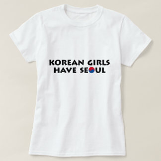 Koreanische Mädchen haben Seoul T-Shirt