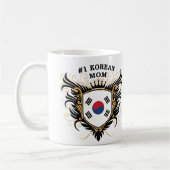 Koreanische Mama der Nr.-eine Kaffeetasse (Links)