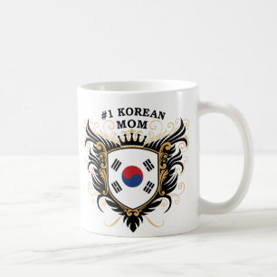 Koreanische Mama der Nr.-eine Kaffeetasse