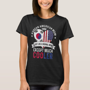 Koreanische Mama Mütter Day Mama South Korea F T-Shirt