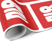 Koreanische Nummer 10 Zehn 열 【Yeol】 Hangul Geschenkpapier (Rolleneckpunkt)