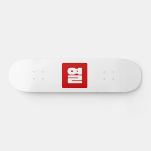 Koreanische Nummer 10 Zehn 열 【Yeol】 Hangul Skateboard